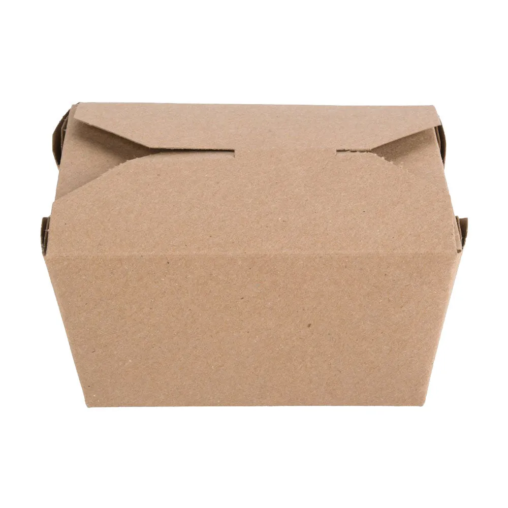 #1 Kraft Paper Box, 5" x 4-1/2" x 2-1/2", Bag of 50