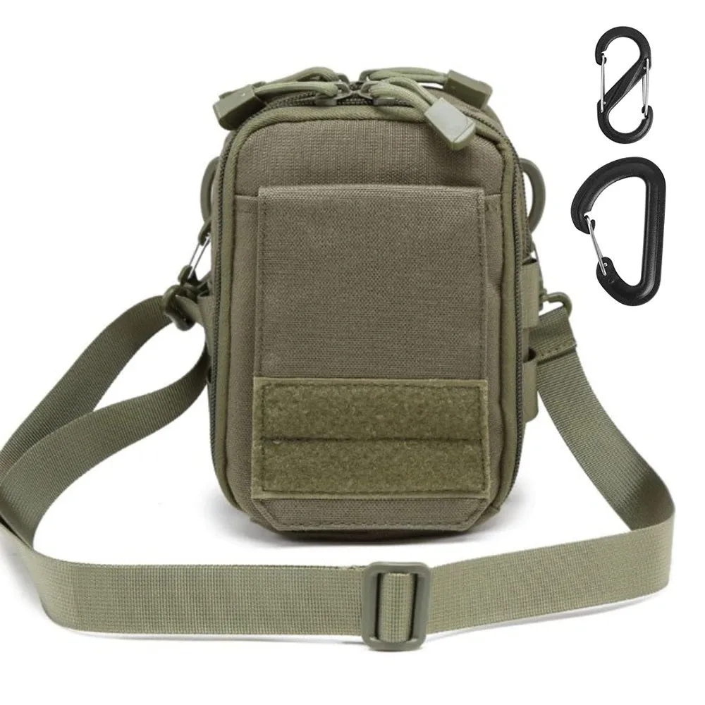 1000D Tactical MOLLE Shoulder Pouch Waist Bag Waterproof