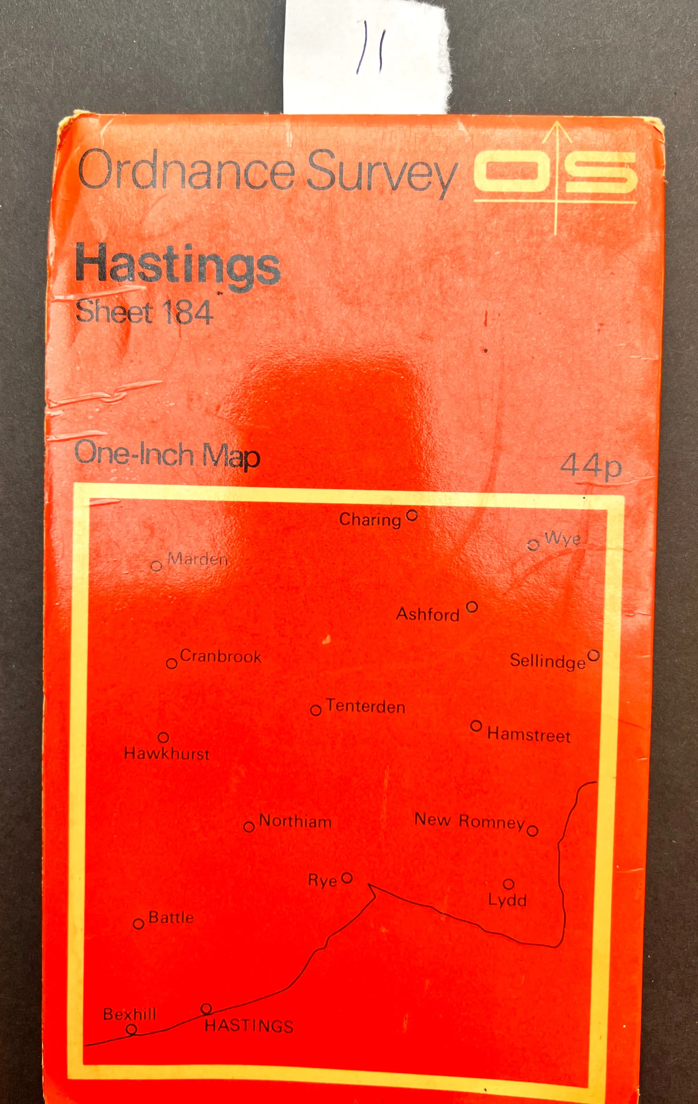 1960s ORDNANCE SURVEY Map of Hastings