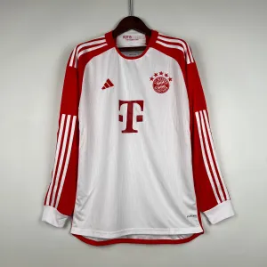 23/24 Long Sleeve Bayern Munich Home S-XXL