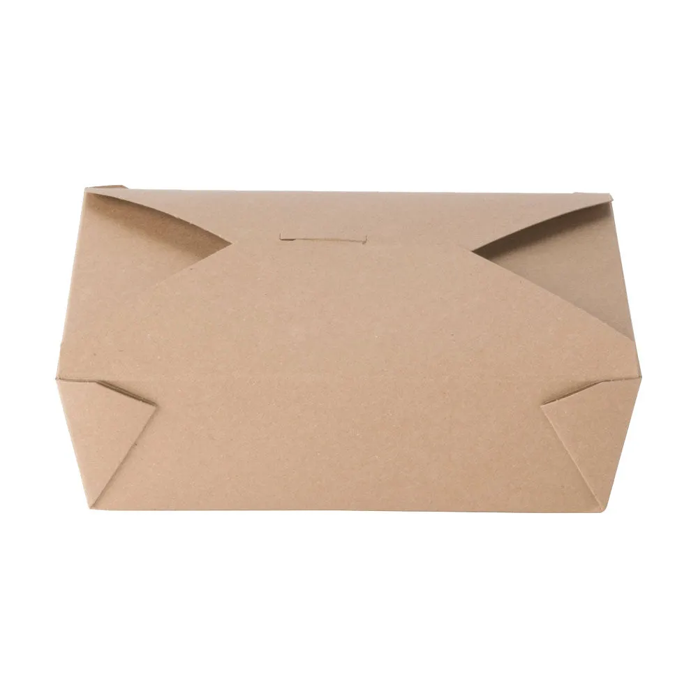 #3 Kraft Paper Box, 8-1/2" x 6-1/4" x 2-1/2", Bag of 50