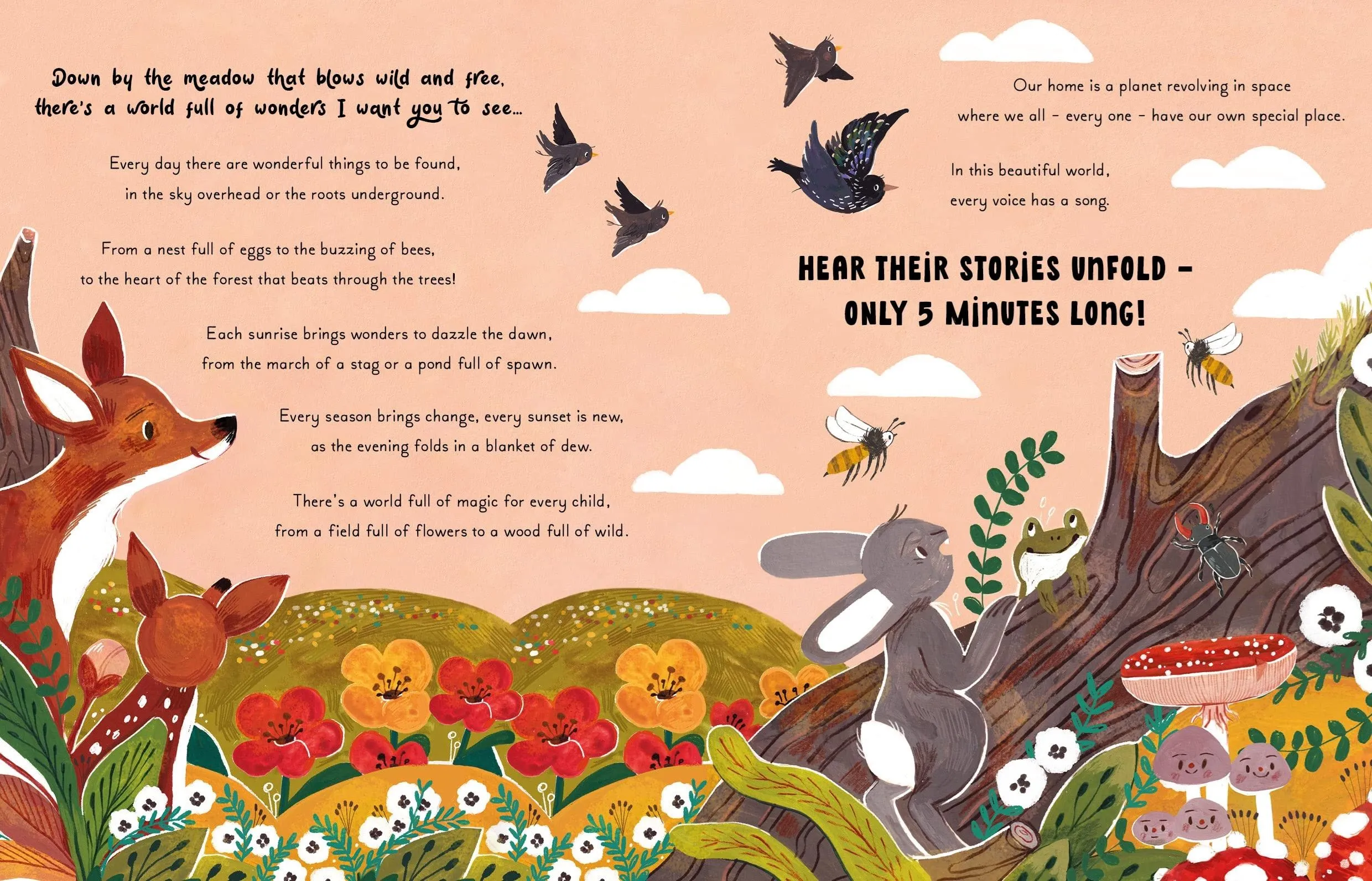 5 Minute Nature Stories Book