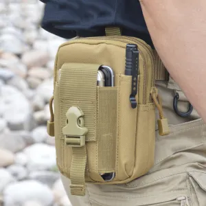 600D Tactical MOLLE Waist Pouch EDC Tool Bag