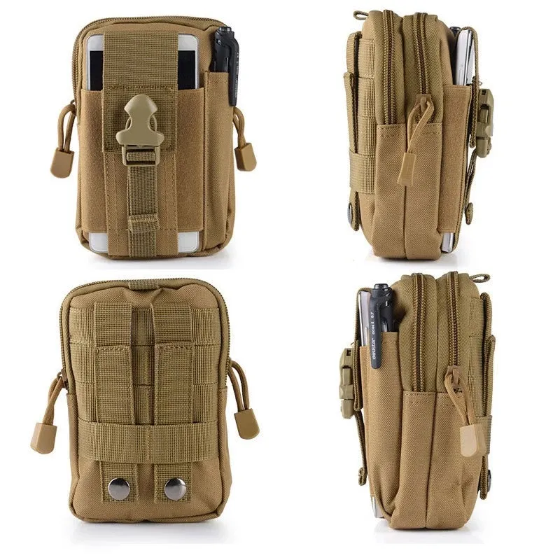 600D Tactical MOLLE Waist Pouch EDC Tool Bag