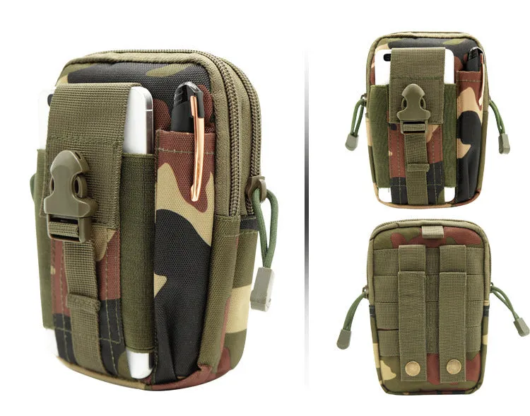 600D Tactical MOLLE Waist Pouch EDC Tool Bag