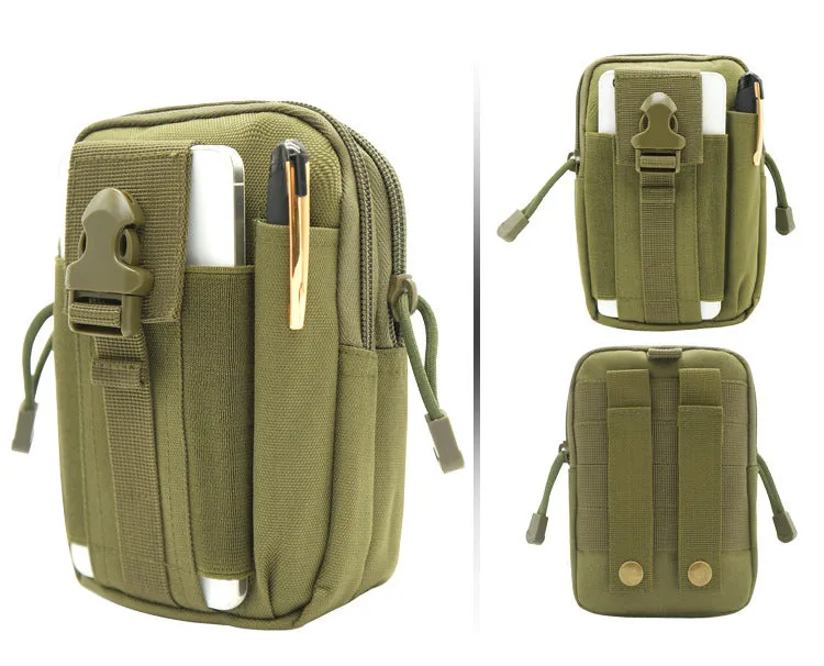 600D Tactical MOLLE Waist Pouch EDC Tool Bag