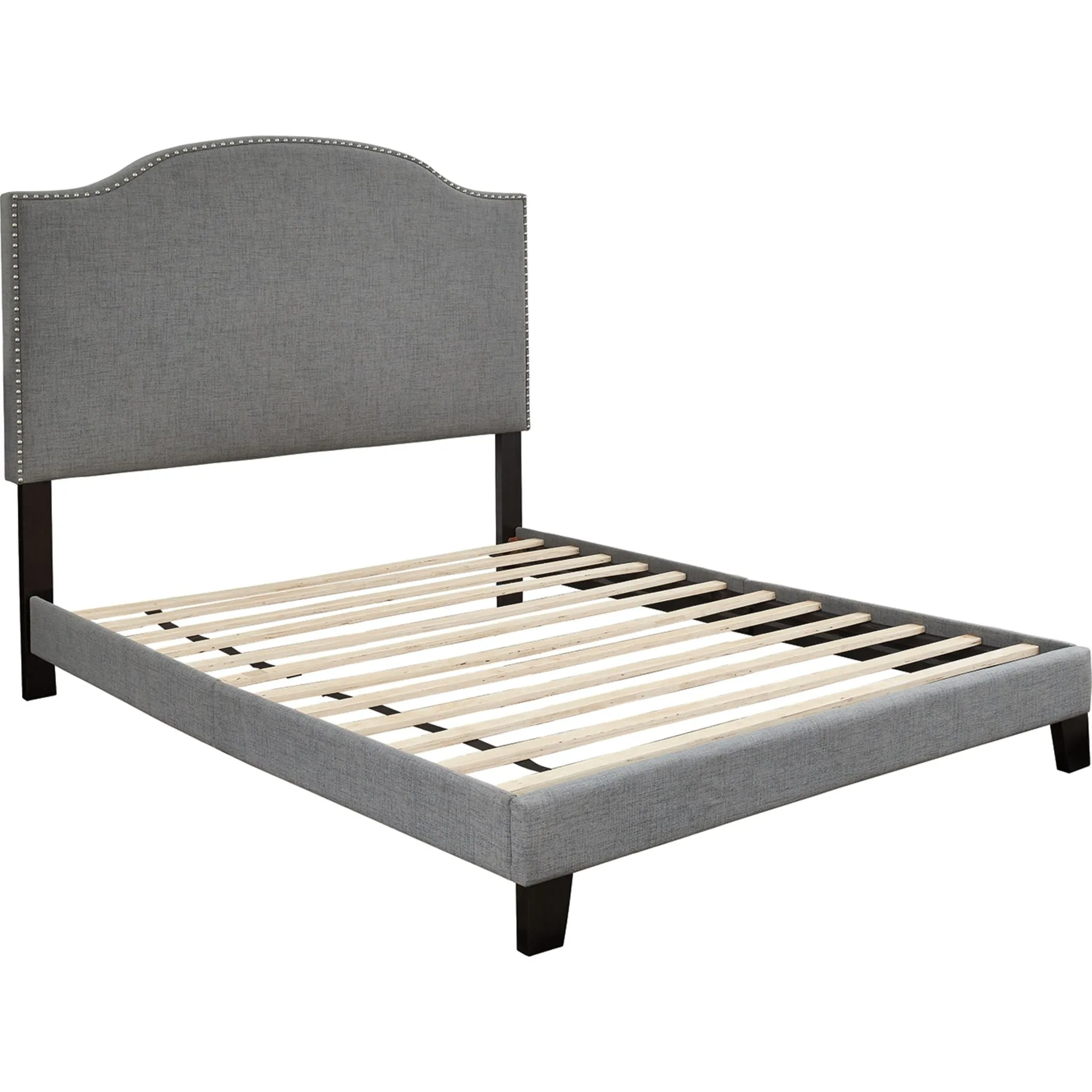 Adelloni 3 Piece Upholstered Bed