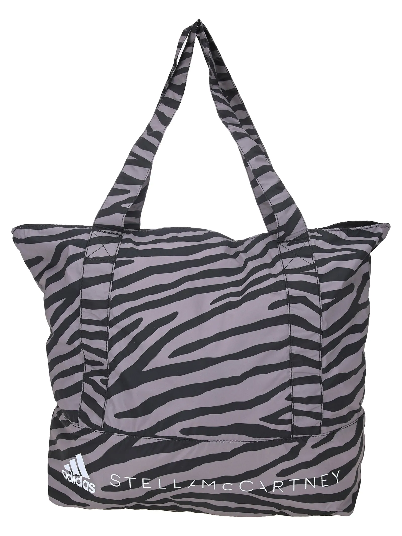 Adidas By Stella McCartney Zebra Printed Tote Bag