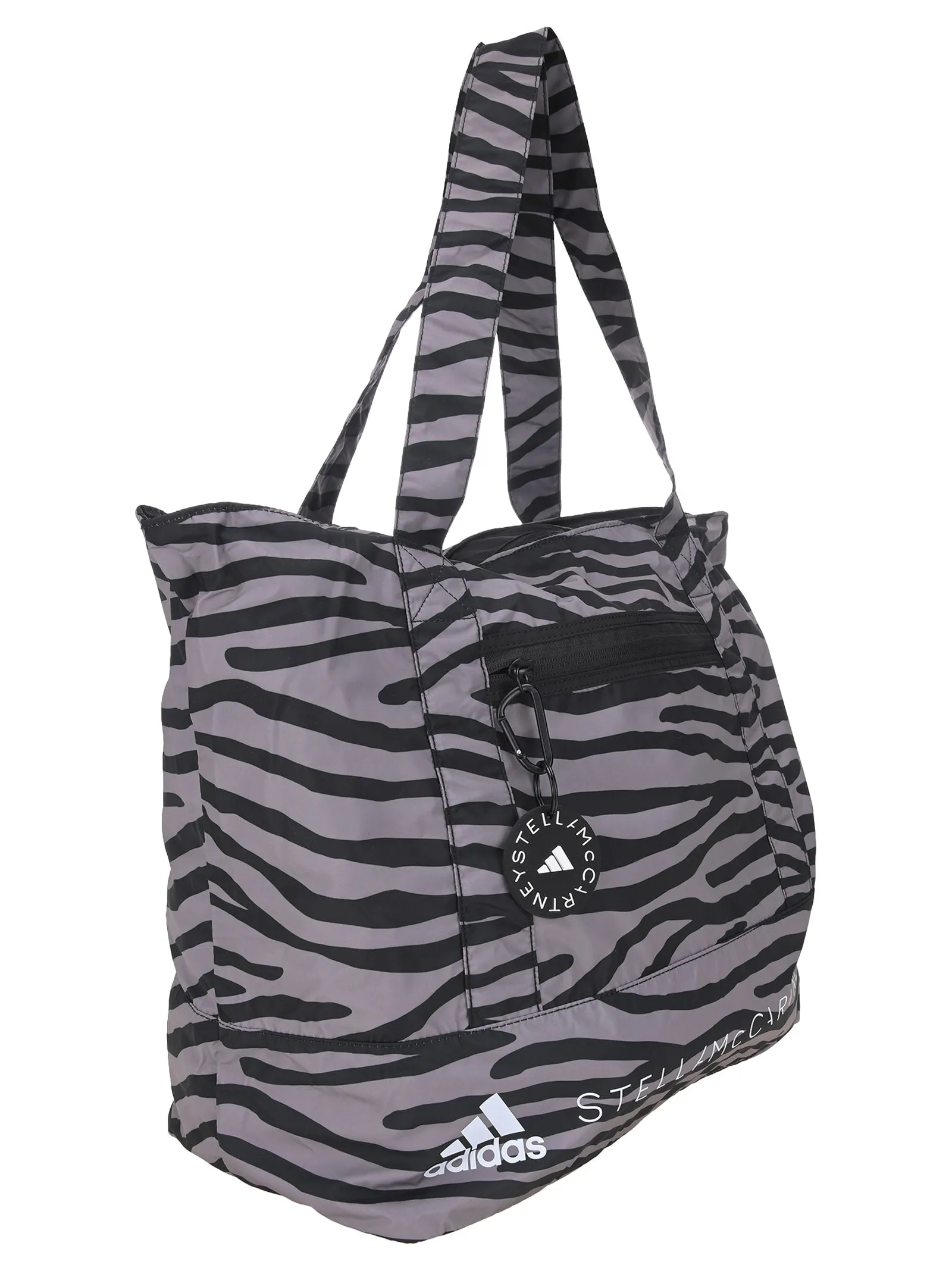 Adidas By Stella McCartney Zebra Printed Tote Bag