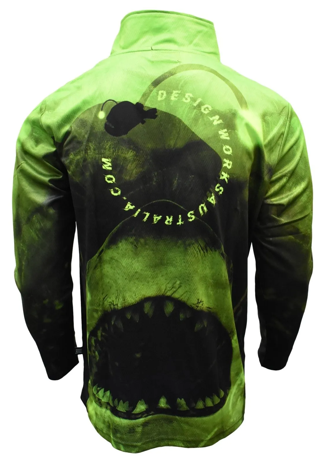 Adult Sun Safe Long Sleeve Fishing Shirt - Dark Glow