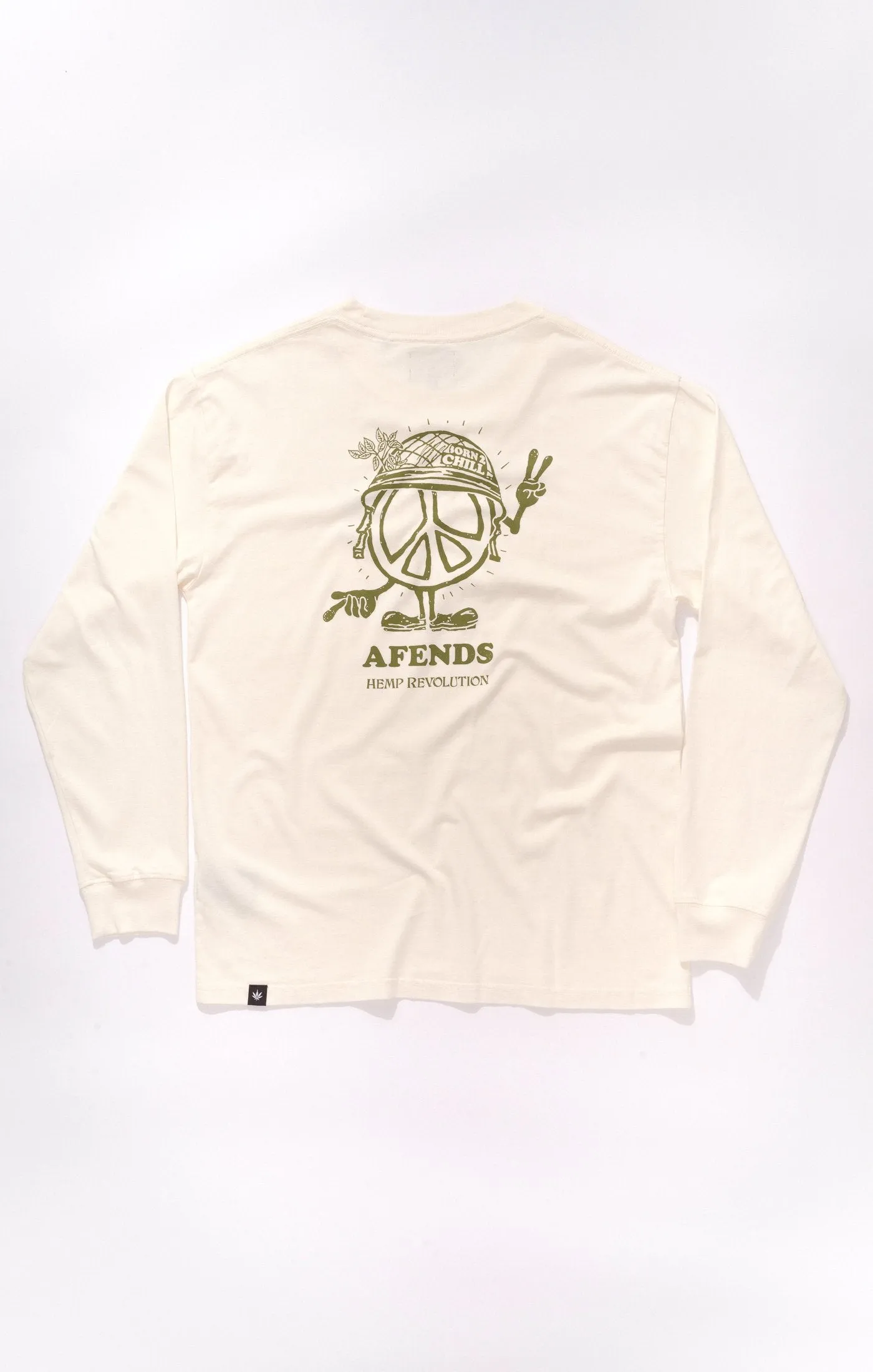 Afends Mens Born Mono - Hemp Long Sleeve Tee