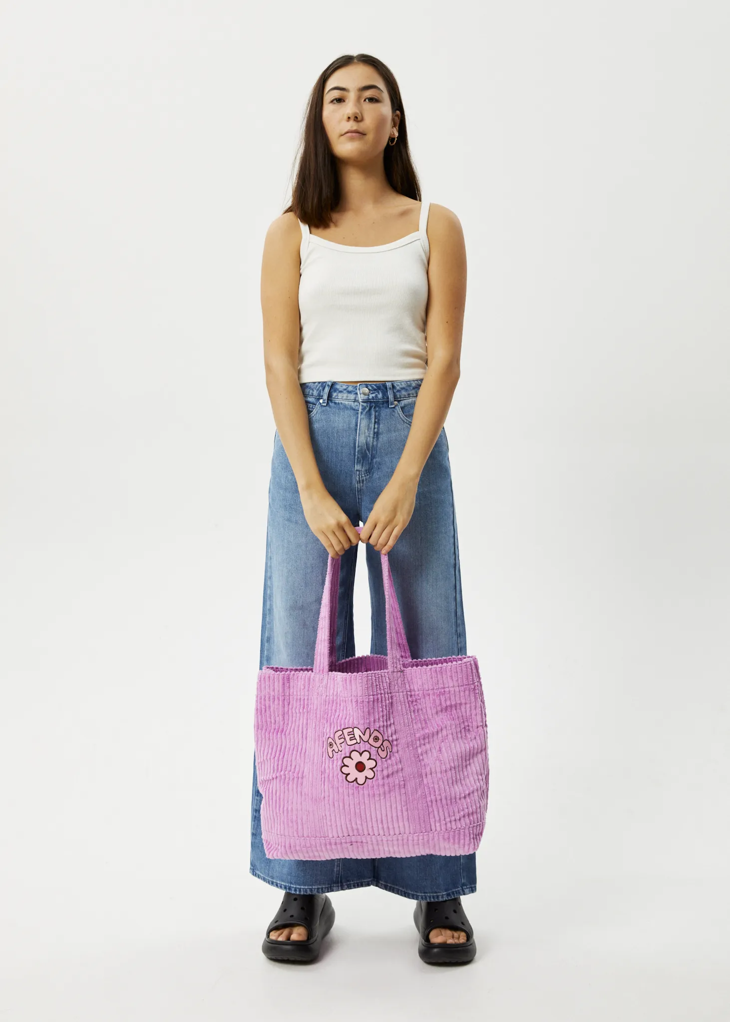 AFENDS Unisex Sun Dancer - Oversized Tote Bag - Candy