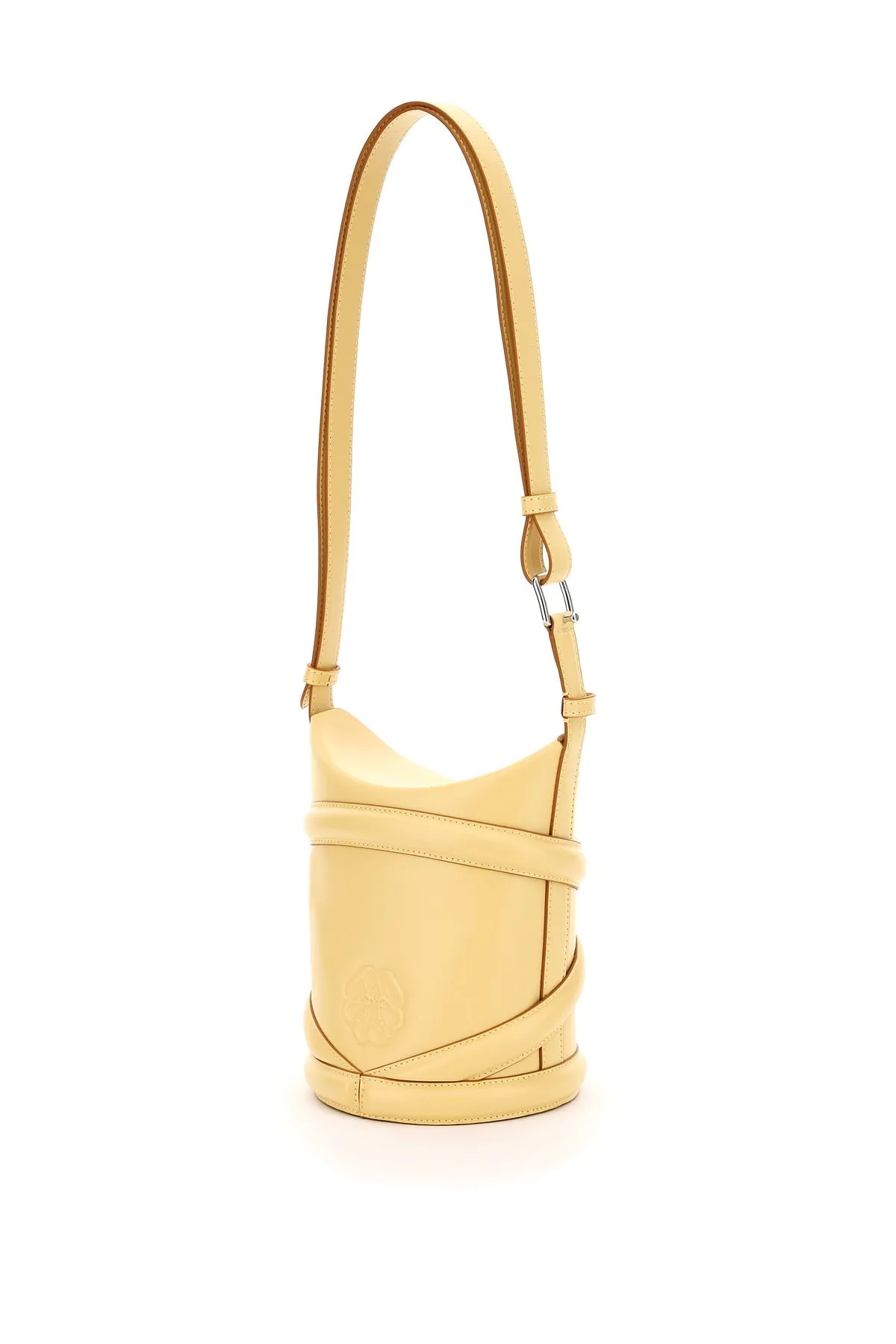 Alexander McQueen Curve Small Bucket Bag