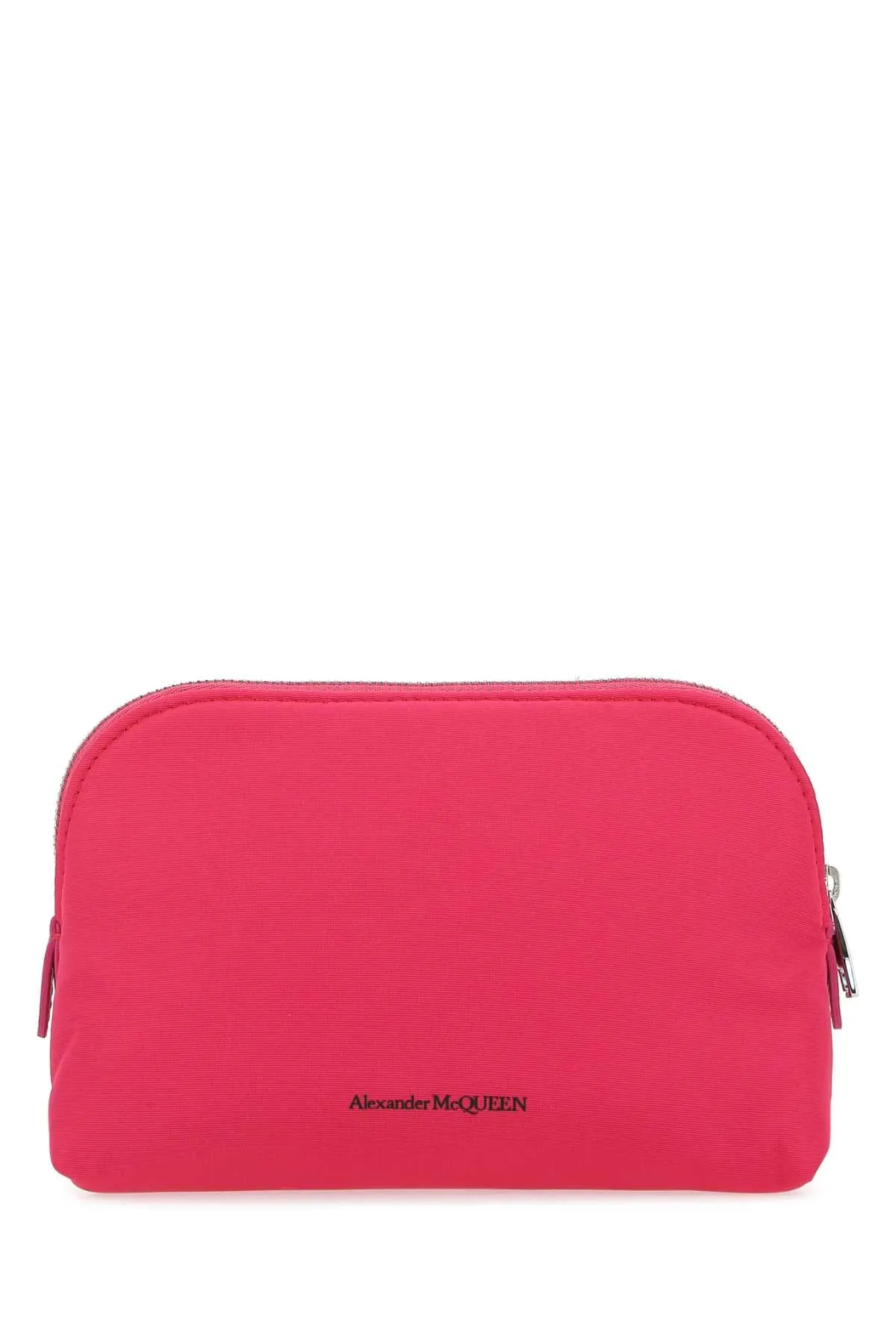 Alexander McQueen Logo-Printed Zipped Makeup Bag