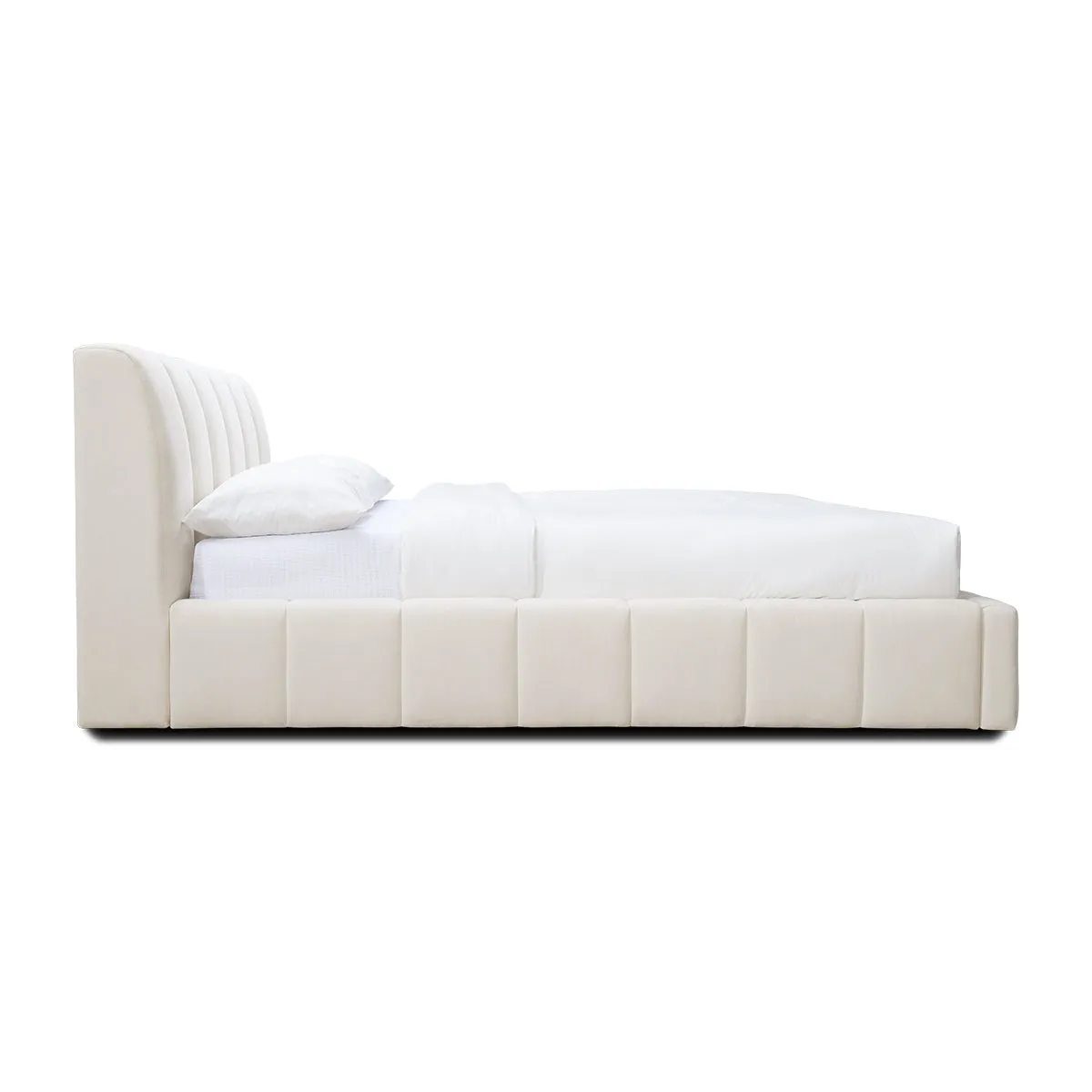 Allocco Queen Bed (Cream)