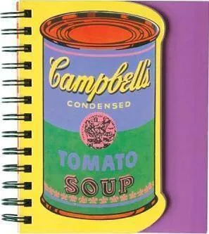 Andy Warhol Soup Can Layered Journal