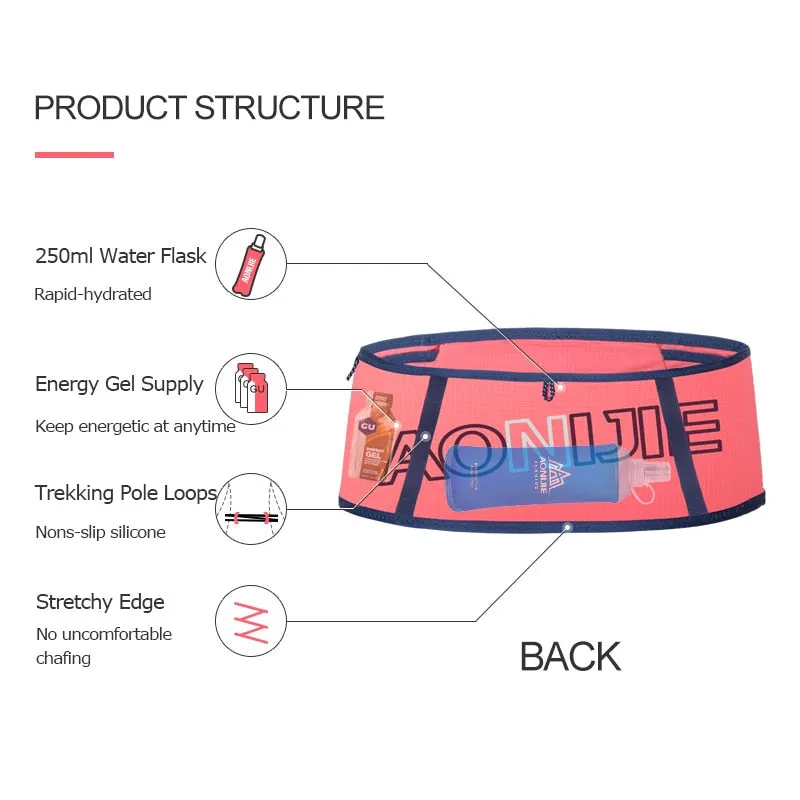 AONIJIE - Lycra  Running  Waist Bag