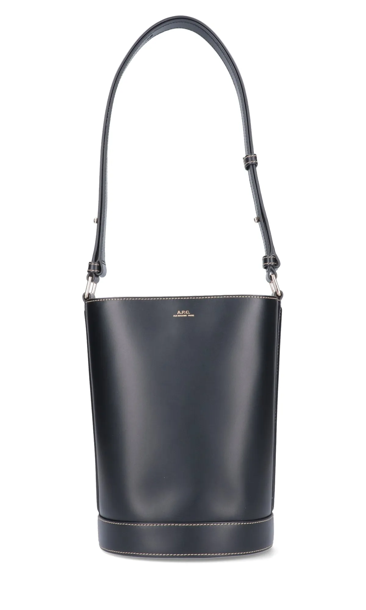 A.P.C. Contrast Stitch Bucket Bag