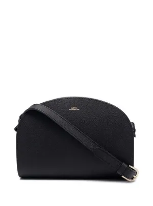 A.P.C. Demi Lune Zipped Shoulder Bag