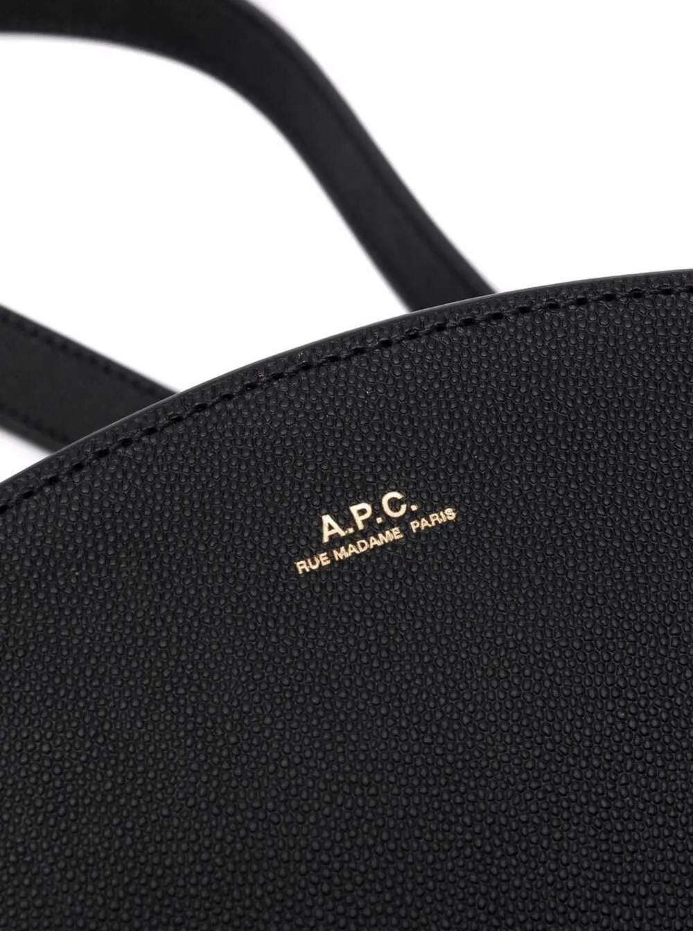 A.P.C. Demi Lune Zipped Shoulder Bag