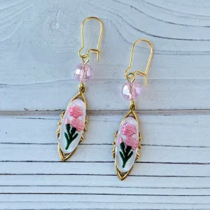 April Showers Earrings in Carnation