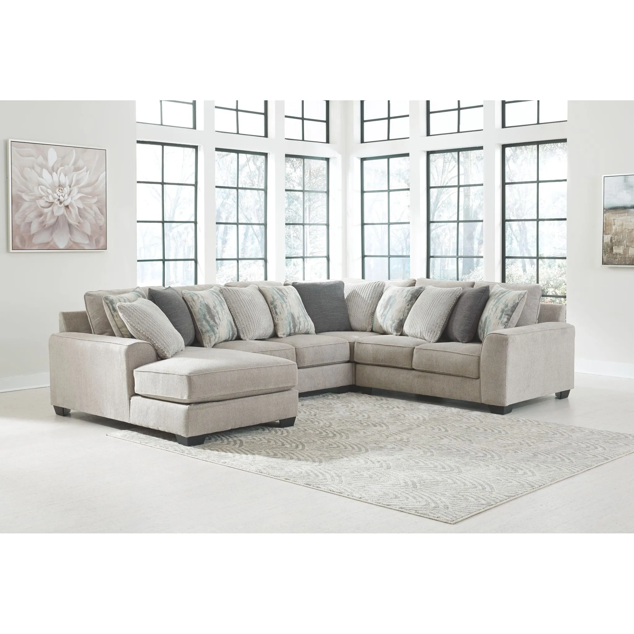 Ardsley 4 Piece Sectional with Chaise