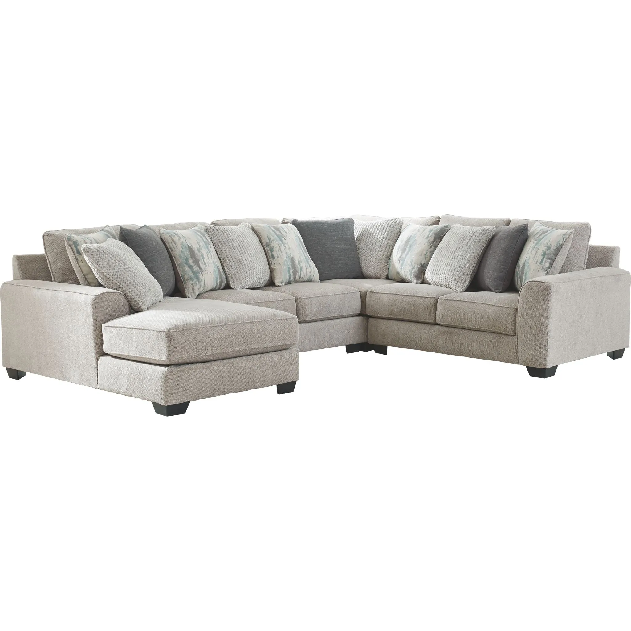 Ardsley 4 Piece Sectional with Chaise