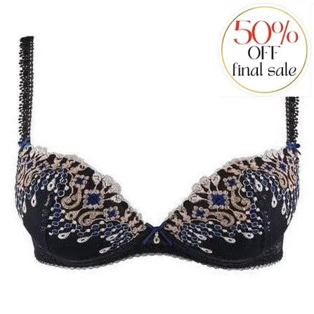 Aubade Joyau Eternal Contour Push Up Bra In Royal UBN18