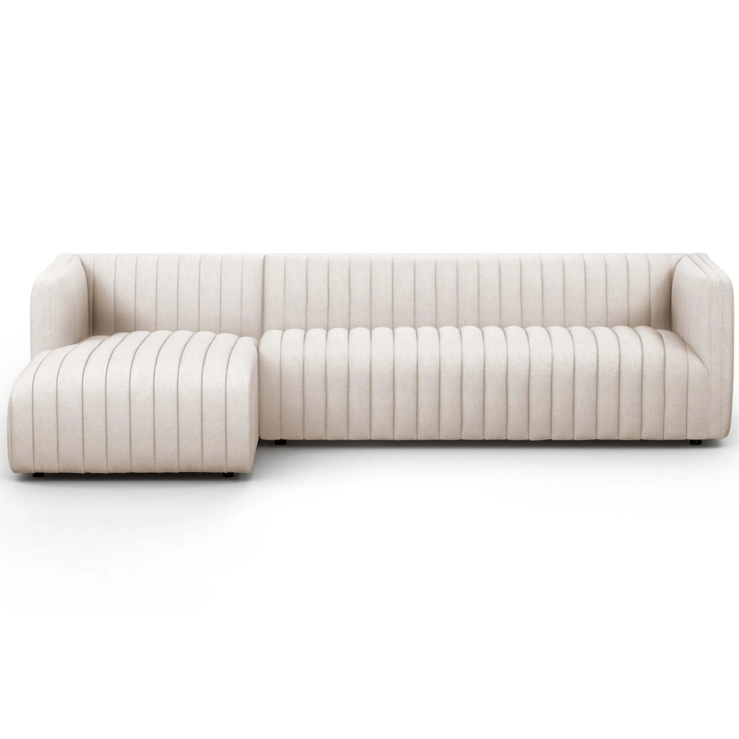 Augustine 105" Sectional, Dover Crescent