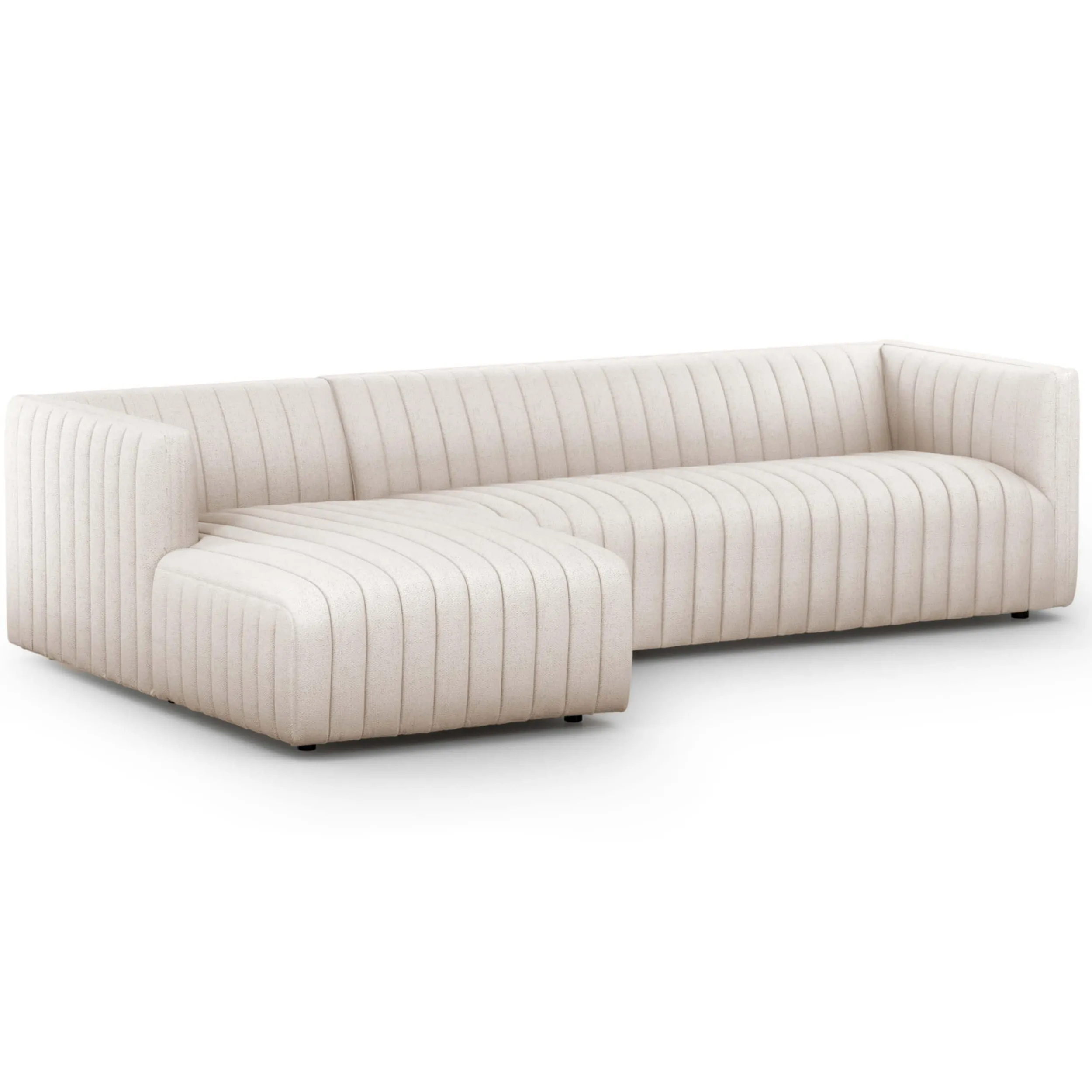 Augustine 105" Sectional, Dover Crescent