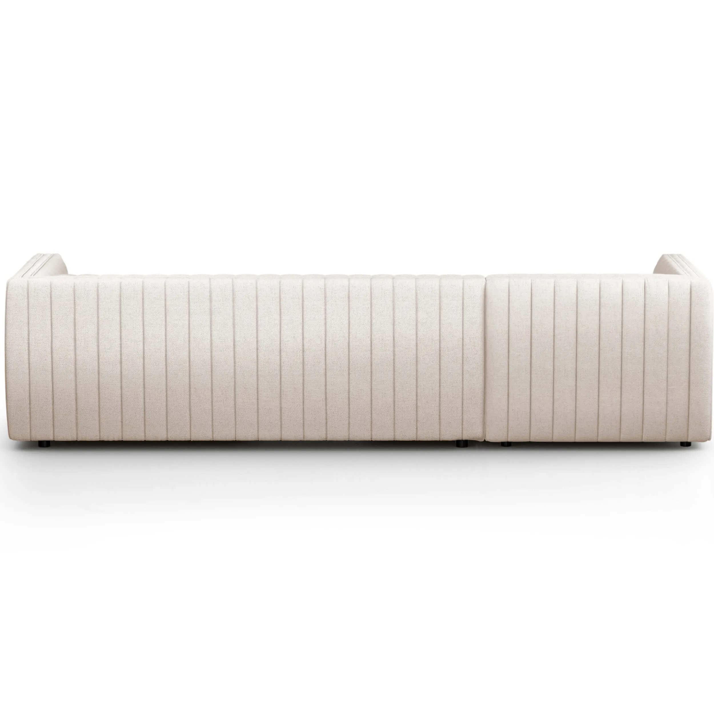 Augustine 105" Sectional, Dover Crescent