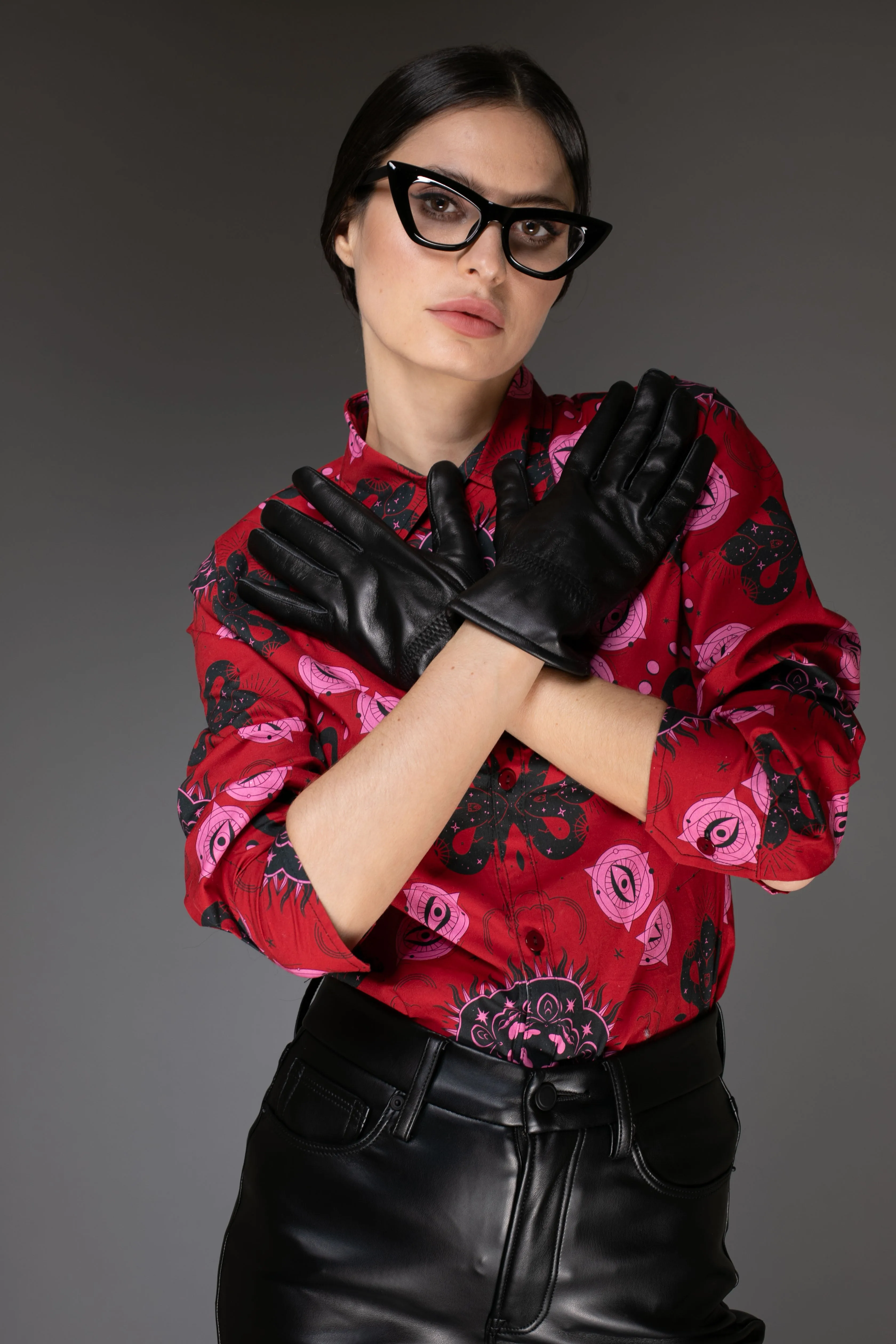 AW Gloves - Sumptuous Black Soft Italian Leather