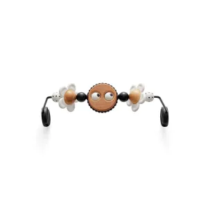 BabyBjorn Bouncer Toy - Googly Eyes - Black   White