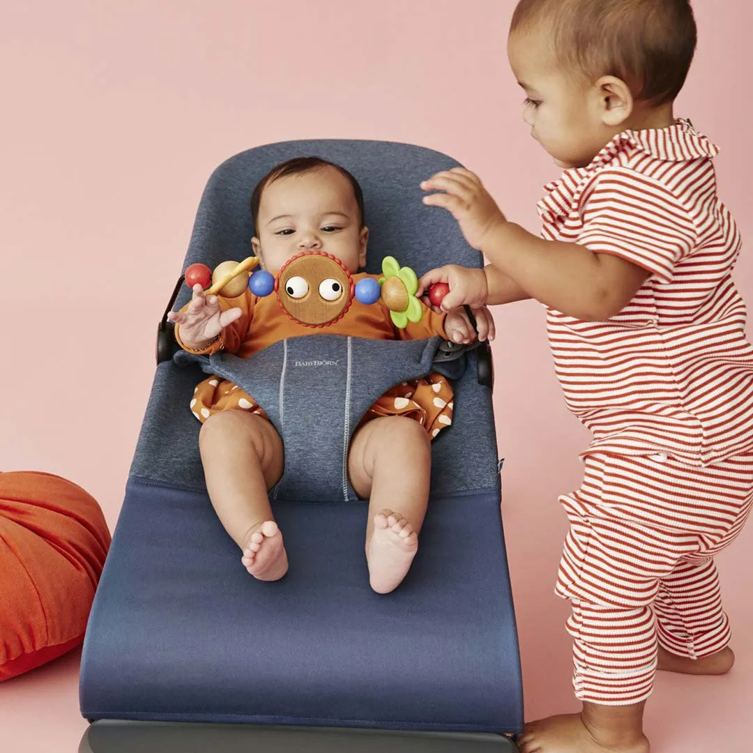 BabyBjorn Bouncer Toy - Googly Eyes - Bright