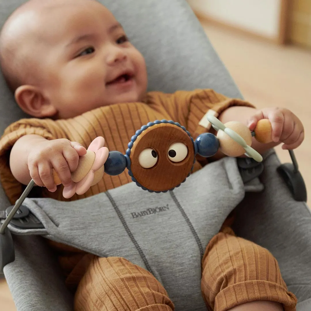 BabyBjorn Bouncer Toy - Googly Eyes - Pastel