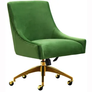 Beatrix Swivel Office Chair, Green