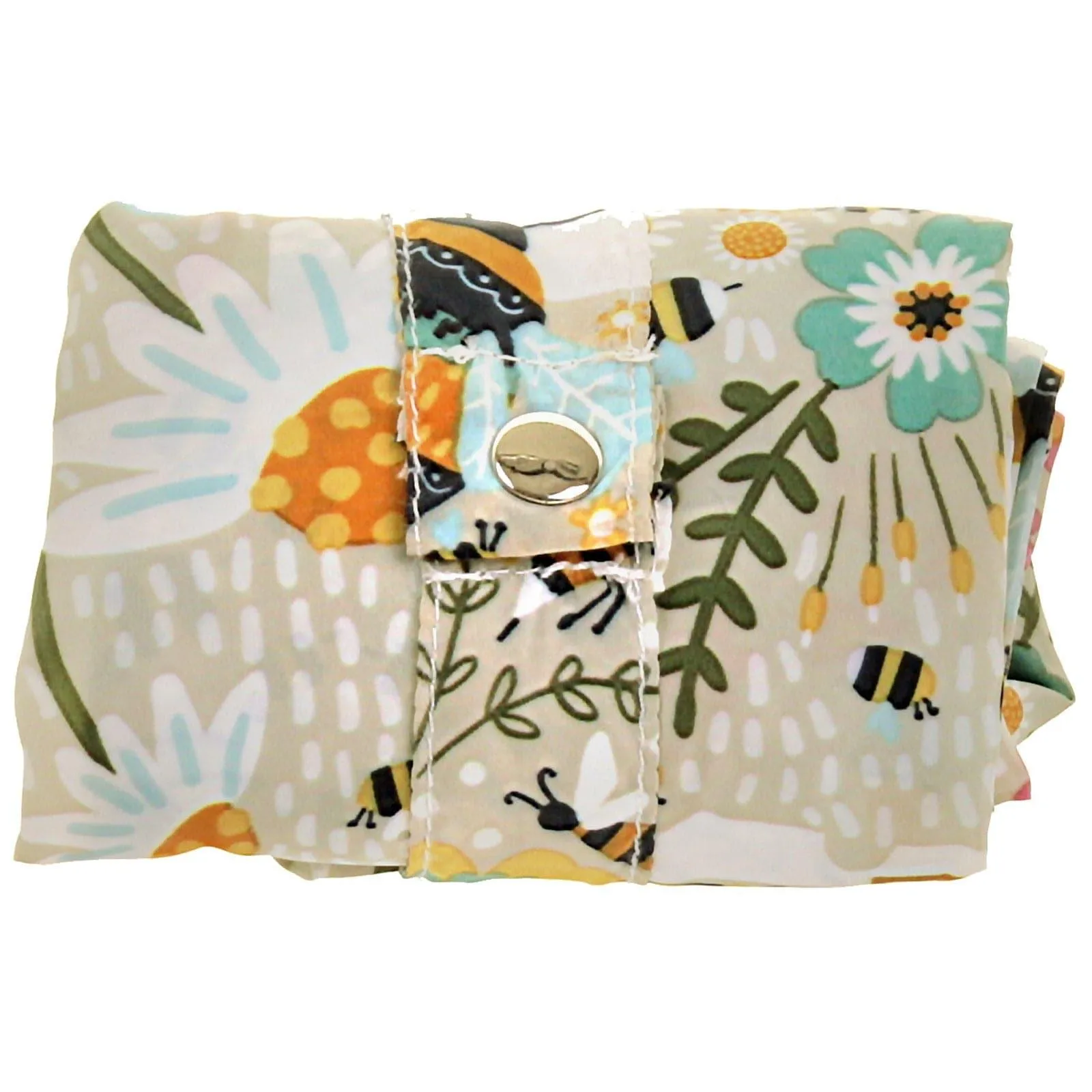 Bee Keeper Reusable Roll-Up Shopping Bag