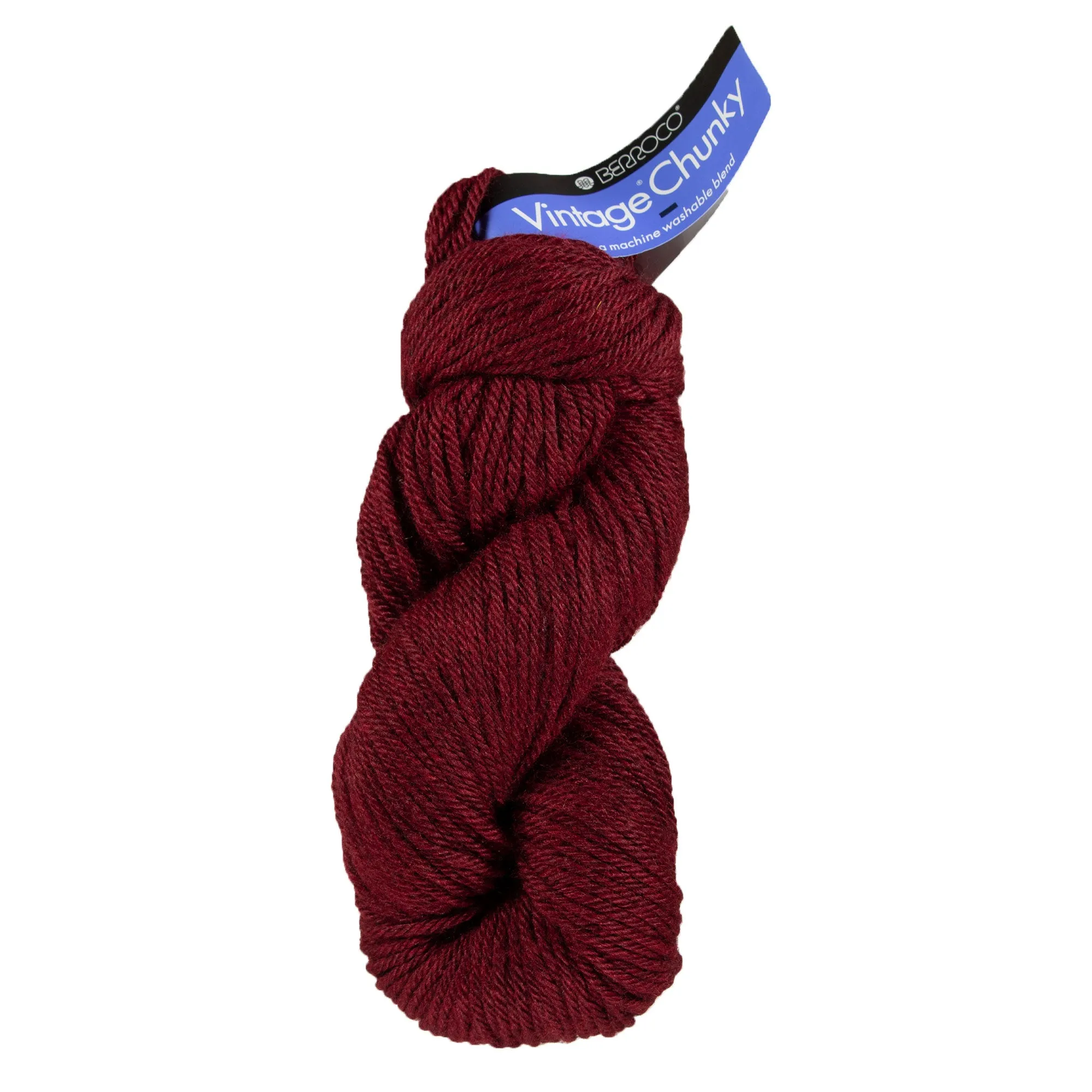 Berroco Vintage Chunky Yarn - 6181 Black Cherry