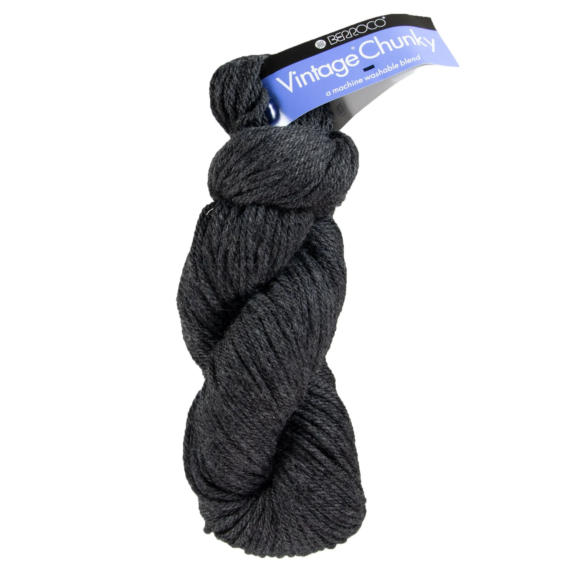 Berroco Vintage Chunky Yarn - 6189 Charcoal