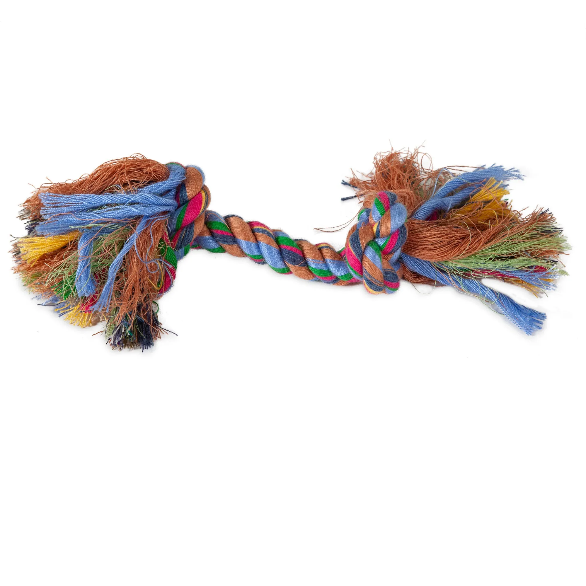 Booda Multi-Colored Rope Bone