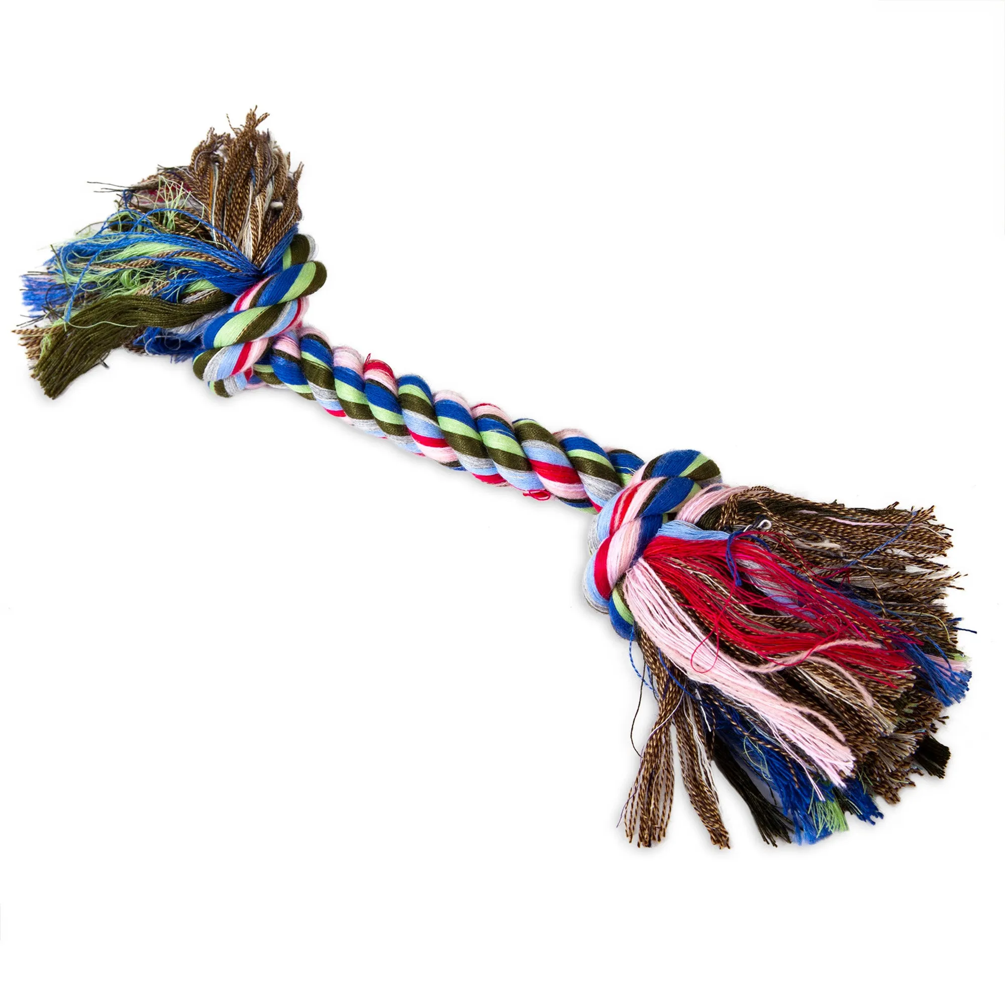 Booda Multi-Colored Rope Bone