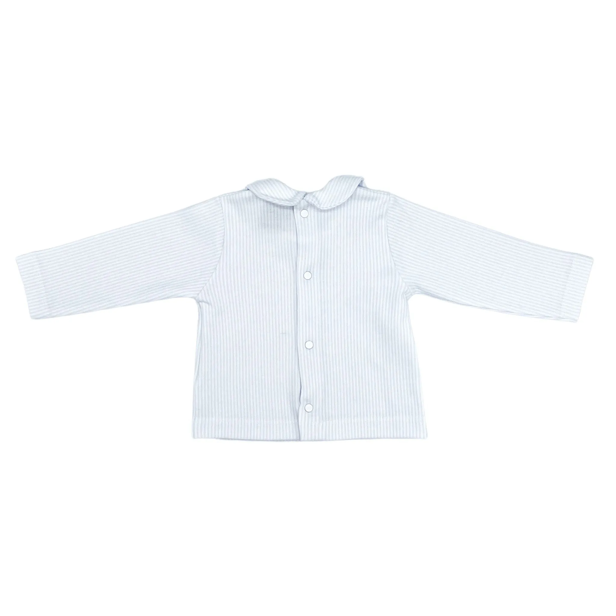 Boys Jacquard Bubble and Shirt Set