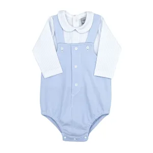 Boys Jacquard Bubble and Shirt Set