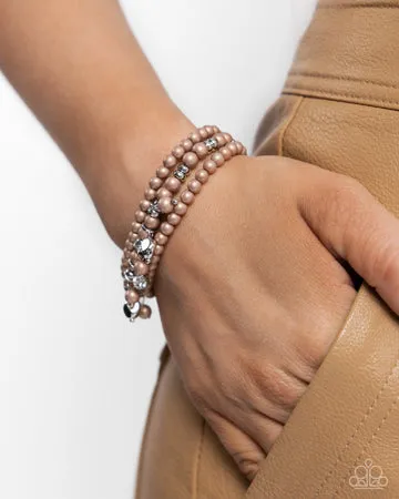 Bracelets Sumptuous Stack - BROWN Pearl B2250