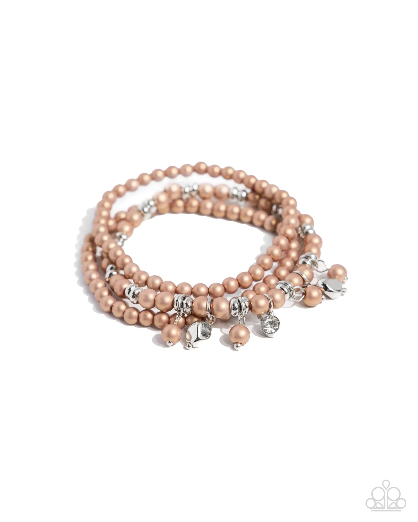 Bracelets Sumptuous Stack - BROWN Pearl B2250