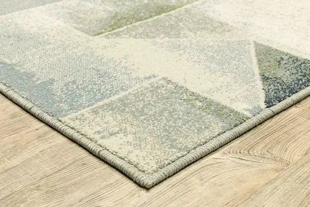 Branson BR10A Blue/Green Rug