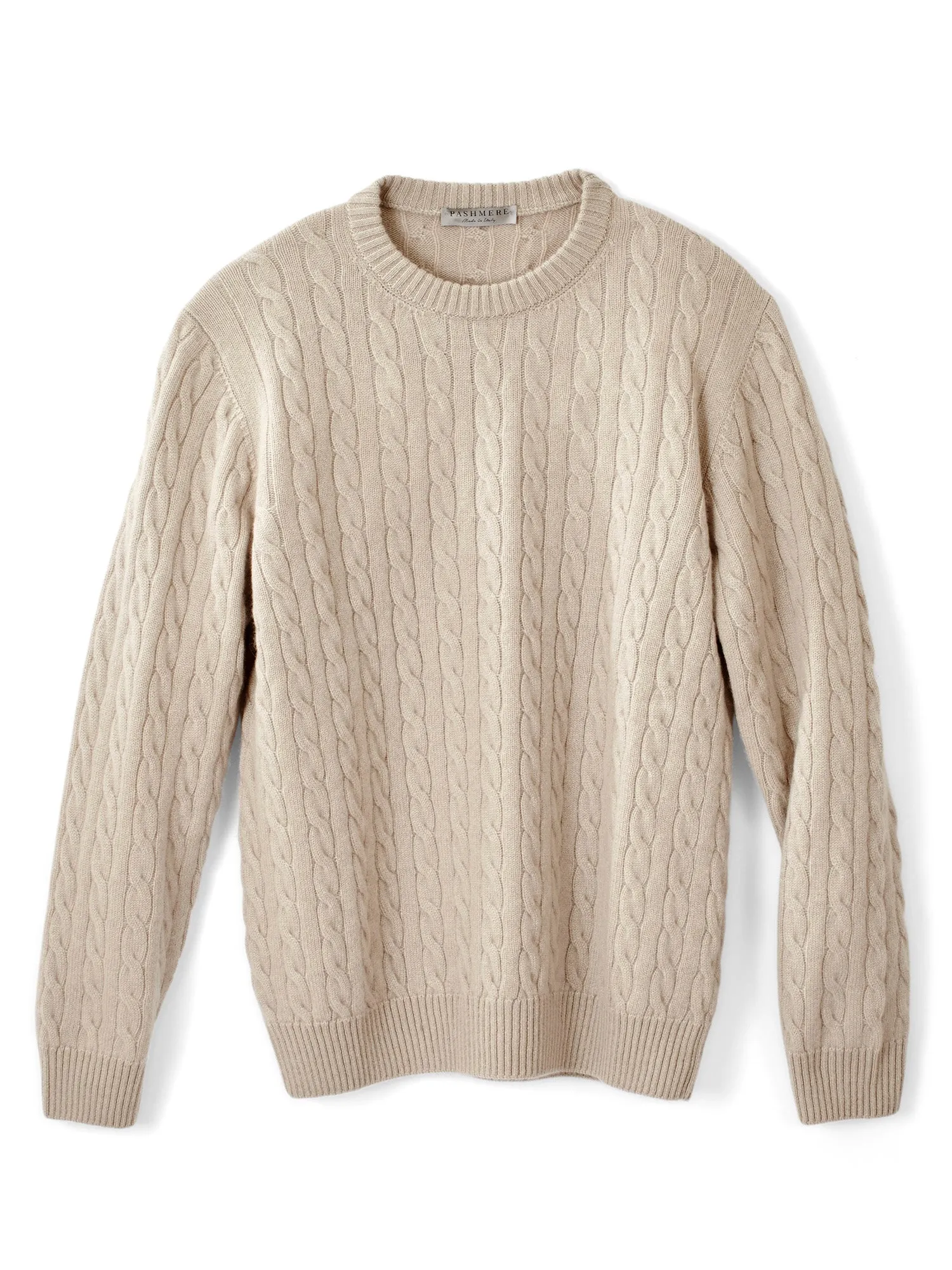 Brett Cable Cashmere Sweater