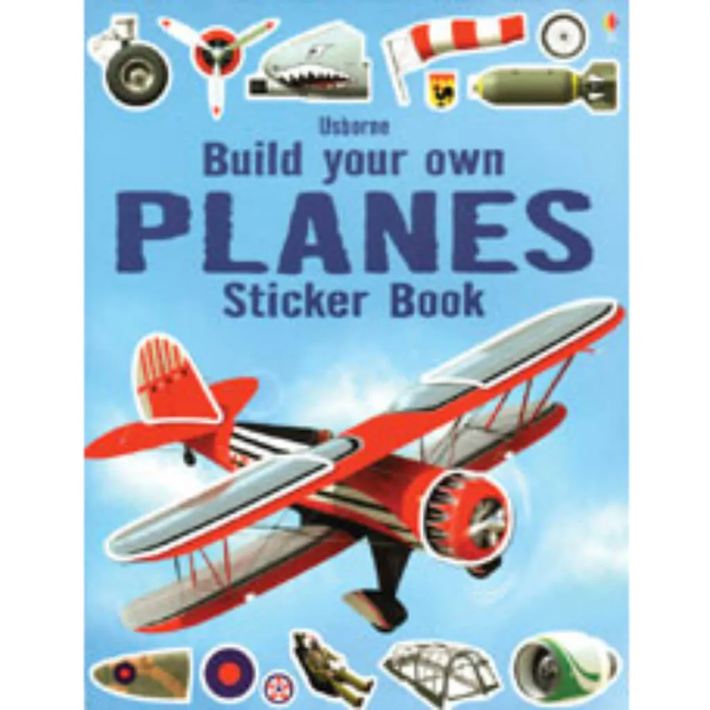 BUILD OWN PLANES STICKER Book(P)