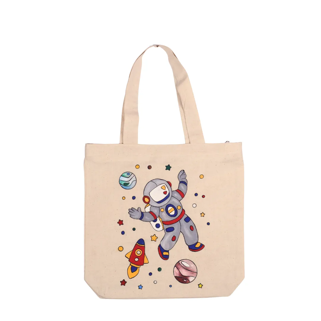 Canvas Tote Bag - Astronaut