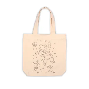 Canvas Tote Bag - Astronaut